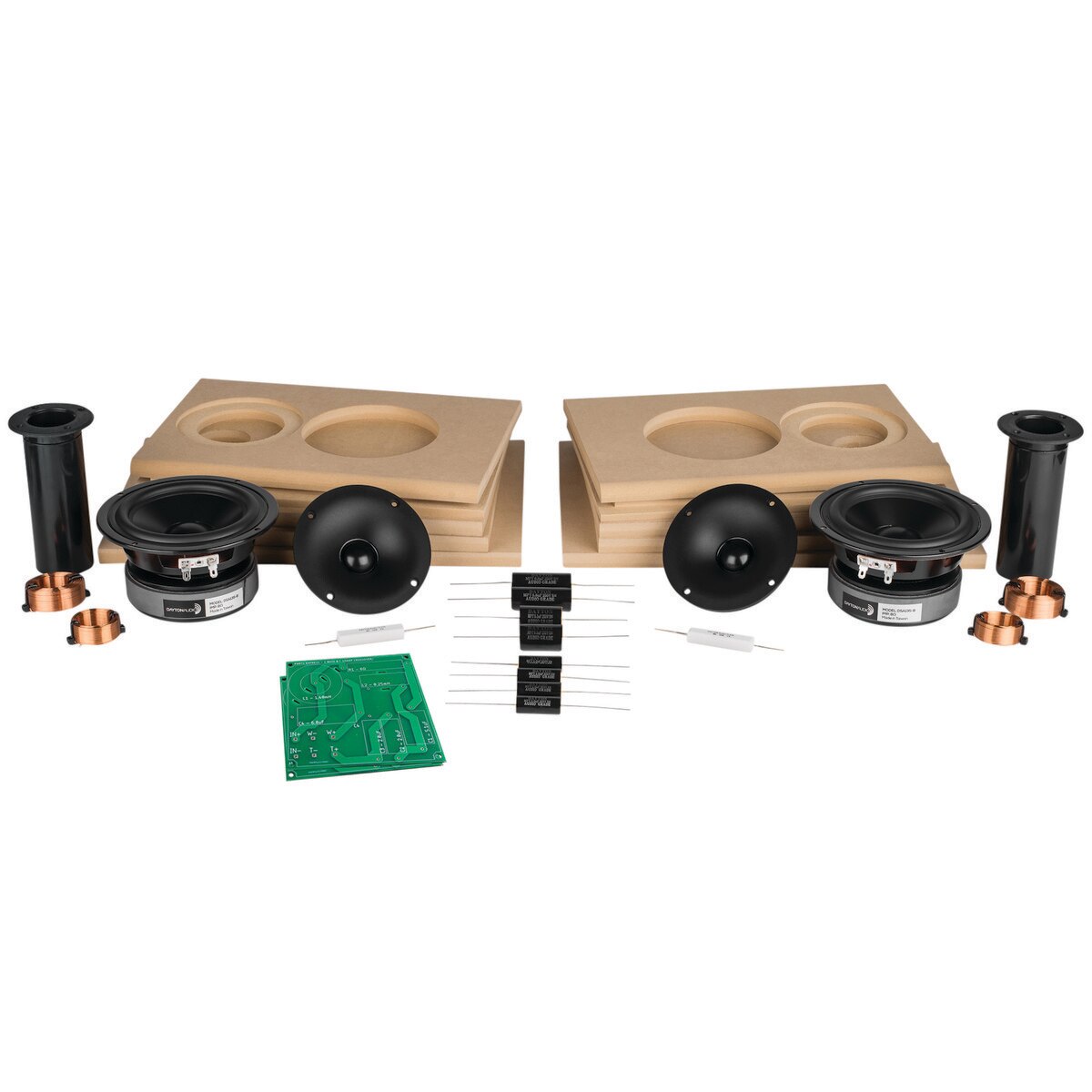 CNote MT Bookshelf Speaker Kit Pair with KnockDown
